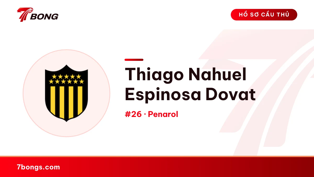 Thiago Nahuel Espinosa Dovat — Penarol