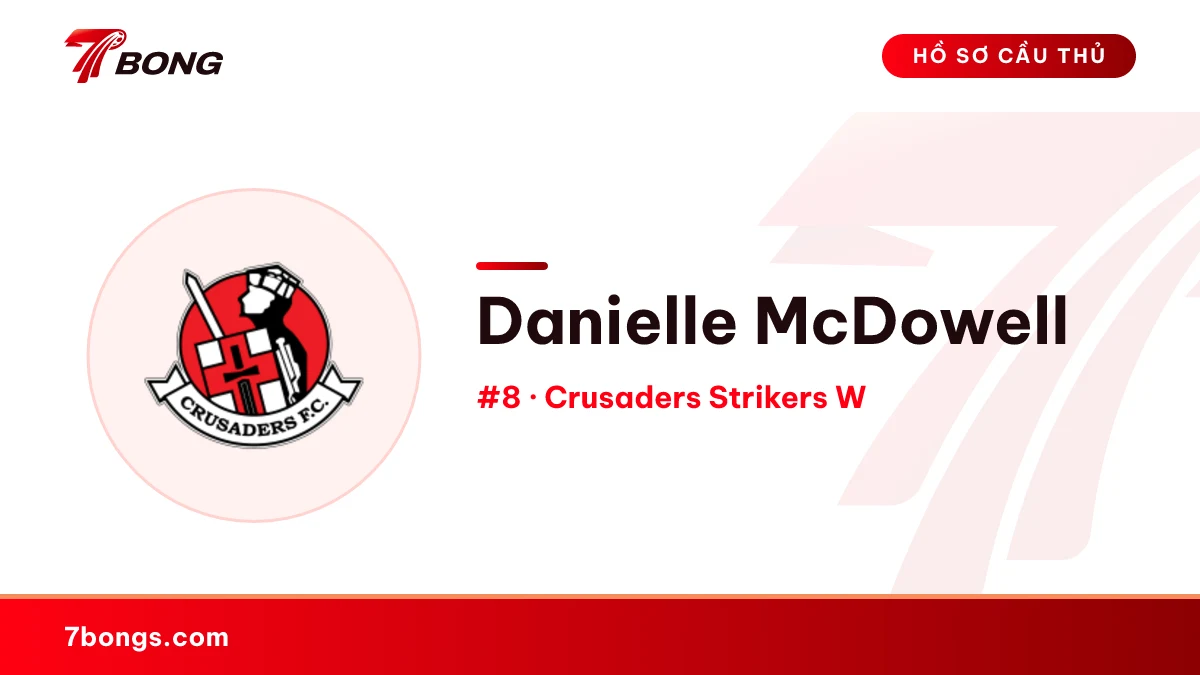 Danielle McDowell — Crusaders Strikers W