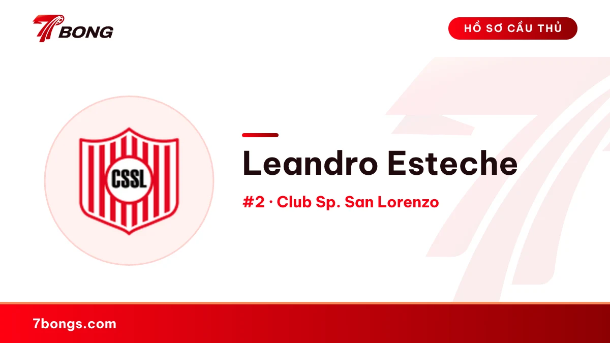 Leandro Esteche — Club Sp. San Lorenzo