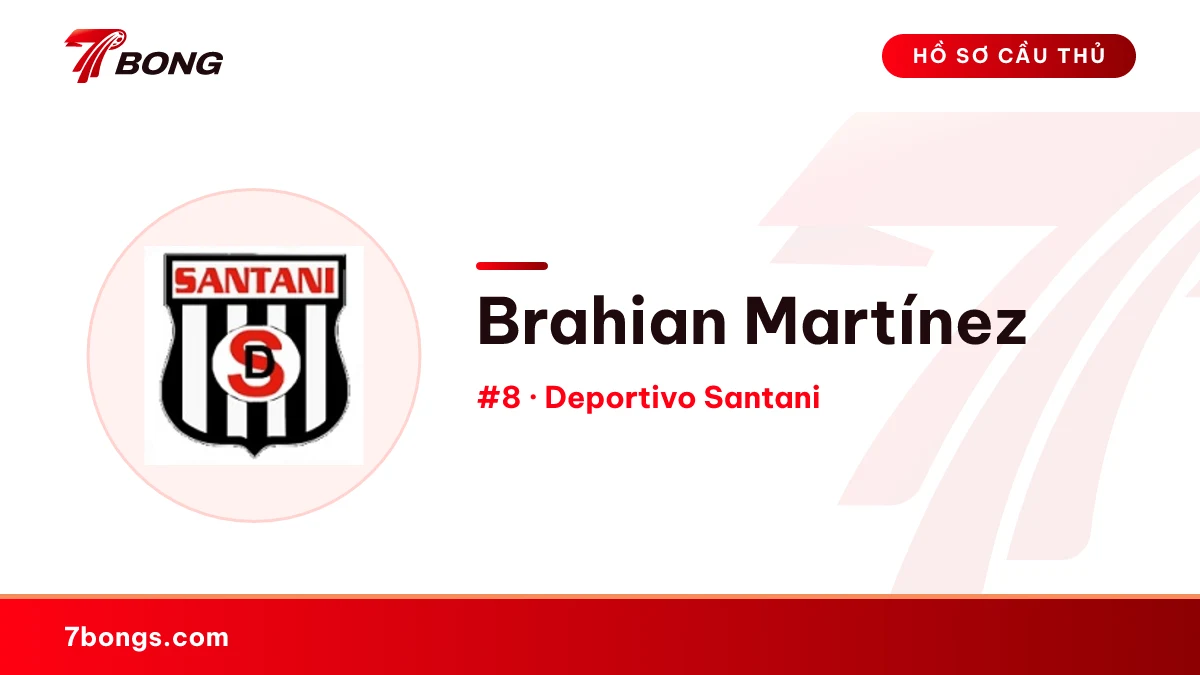 Brahian Martínez — Deportivo Santani