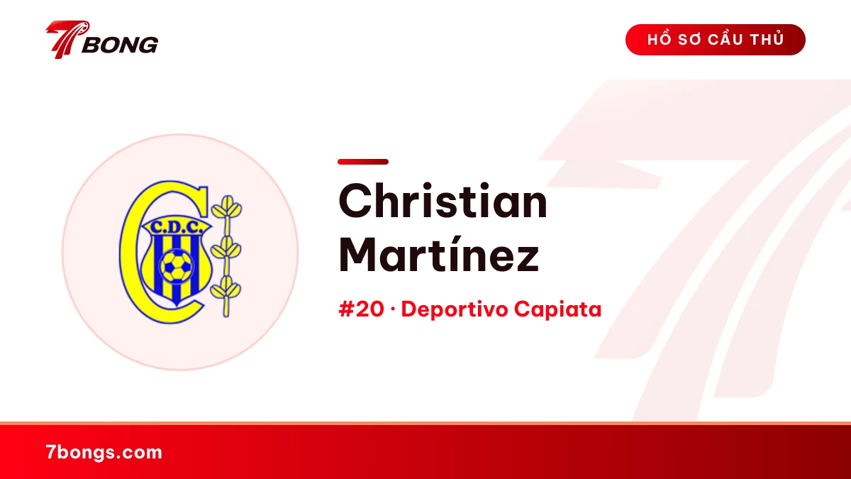 Christian Martínez — Deportivo Capiata