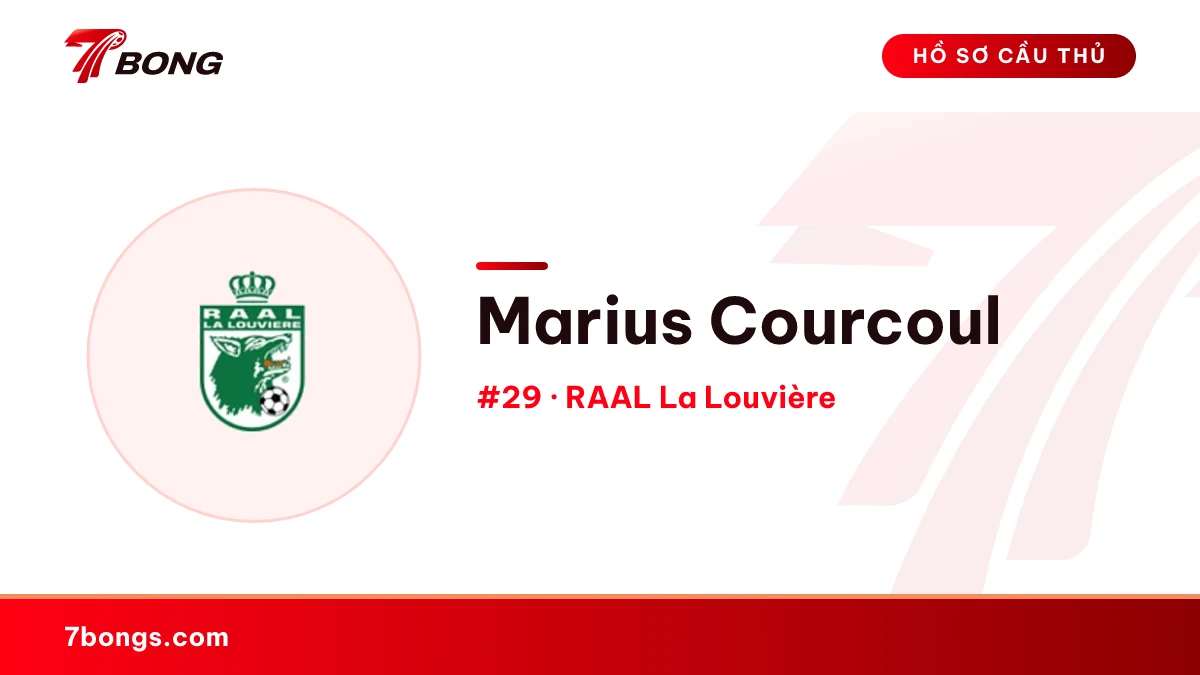 Marius Courcoul — RAAL La Louvière