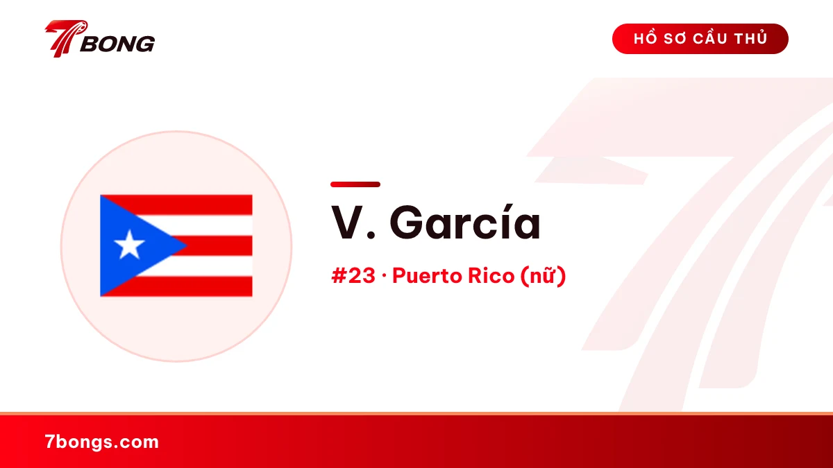 V. García — Puerto Rico (nữ)