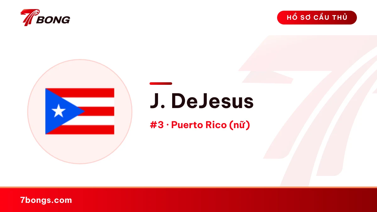 J. DeJesus — Puerto Rico (nữ)