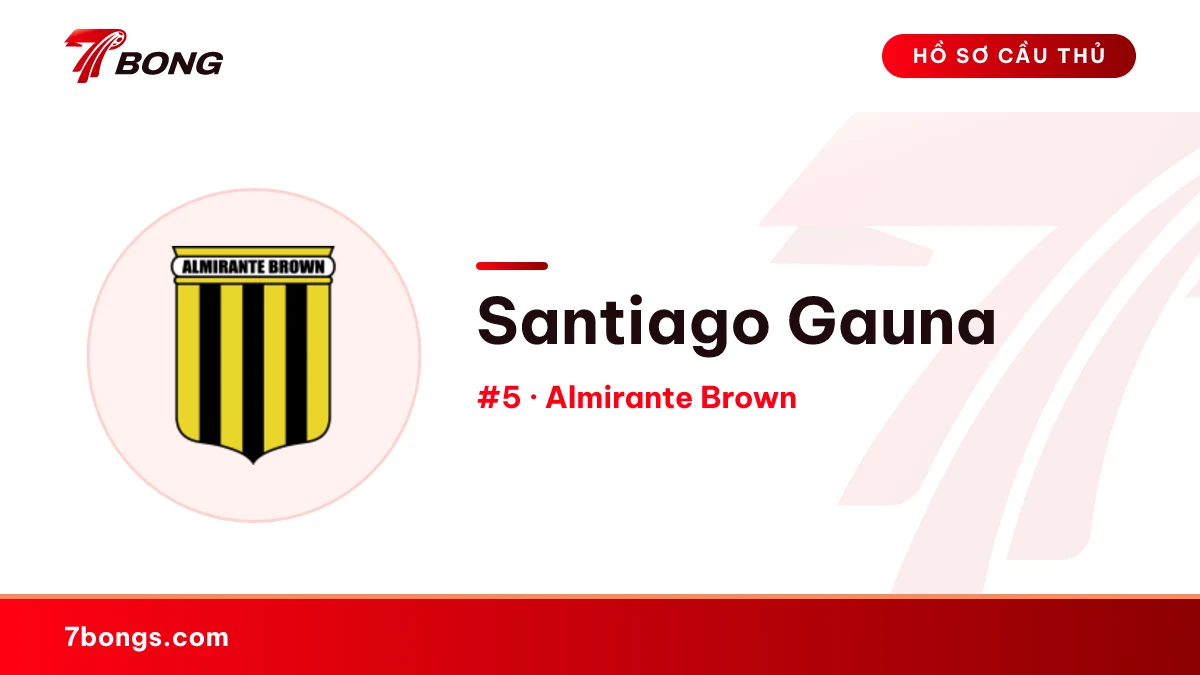 Santiago Gauna — Almirante Brown