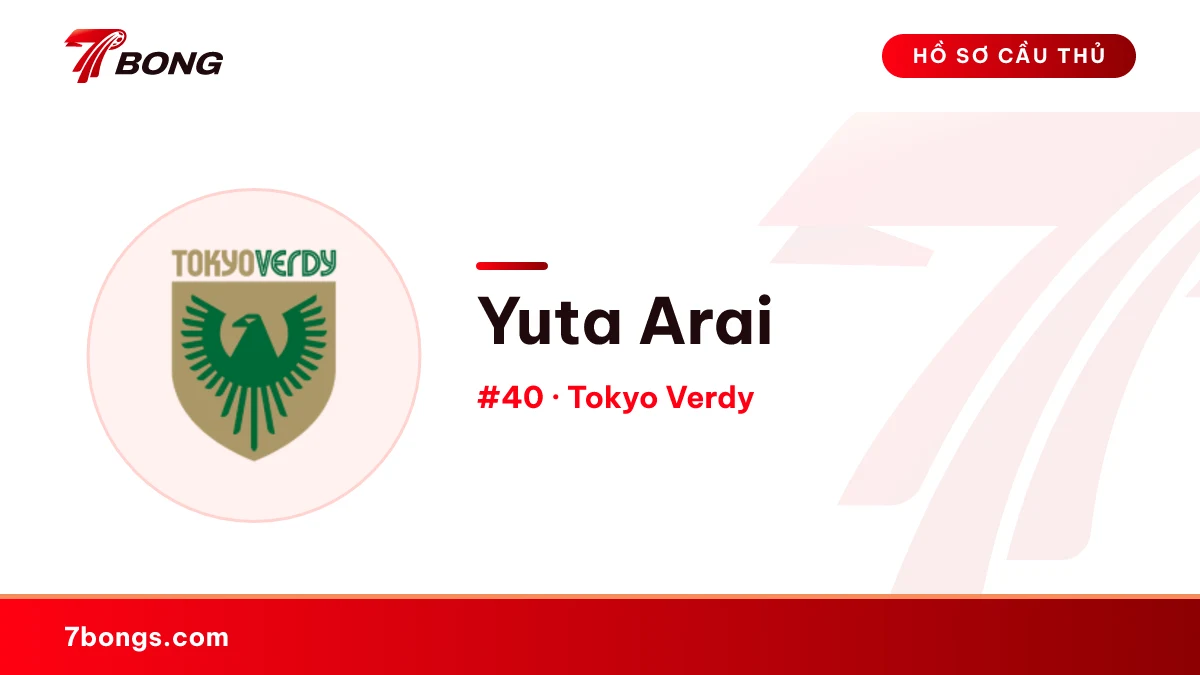 Yuta Arai — Tokyo Verdy