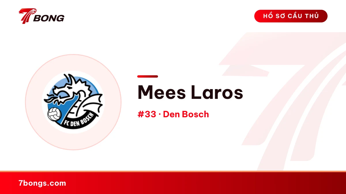 Mees Laros — Den Bosch