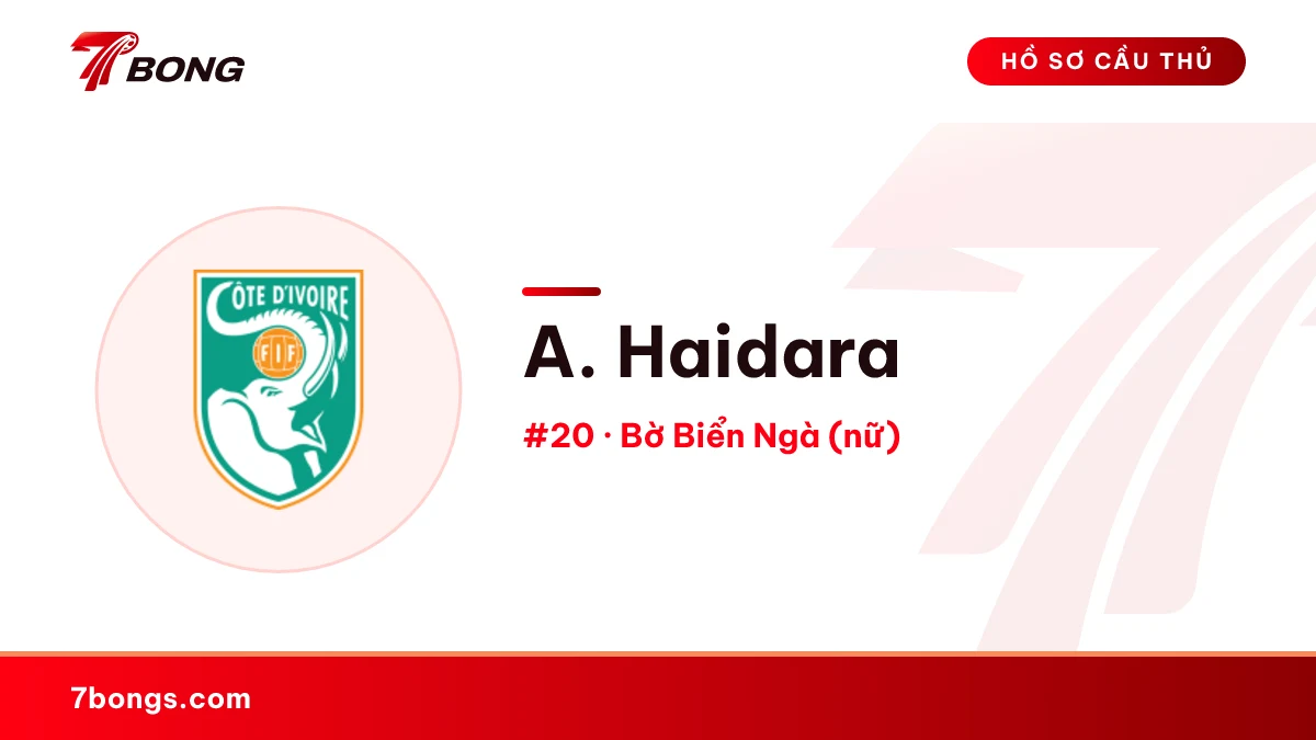 A. Haidara — Bờ Biển Ngà (nữ)