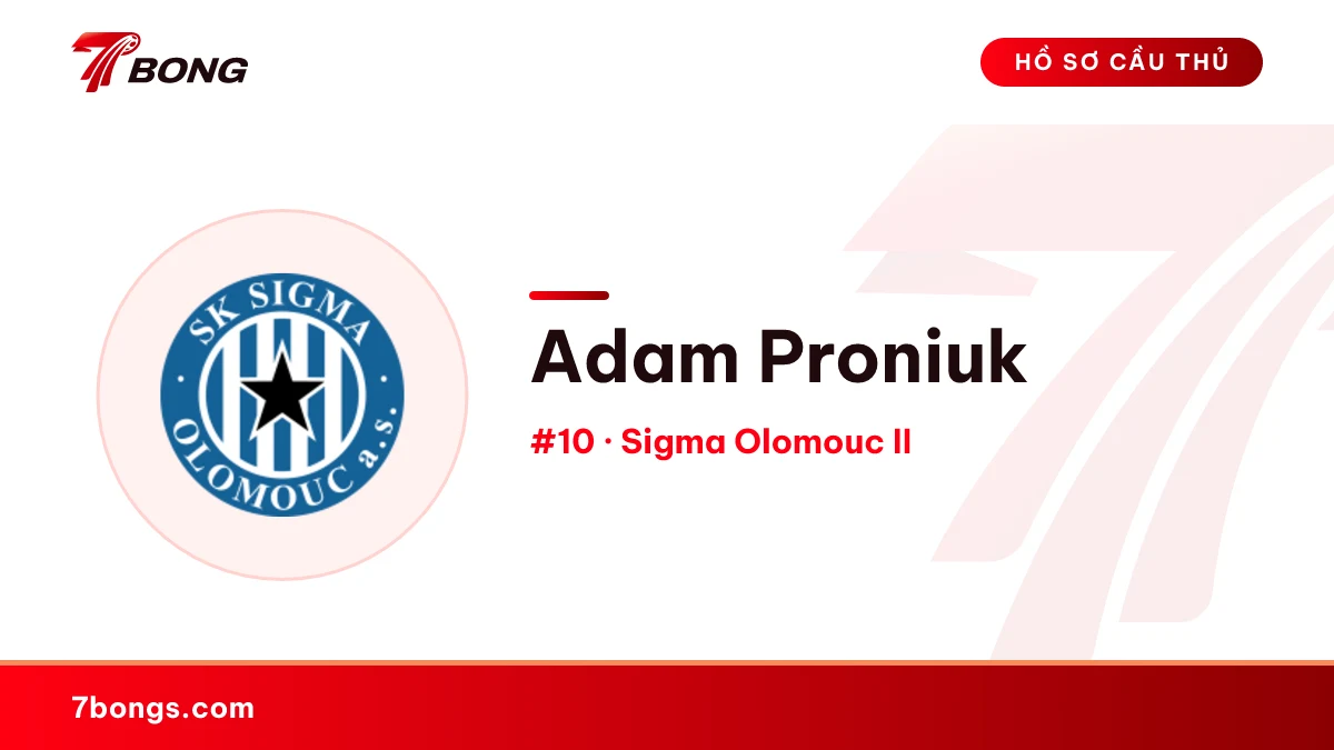 Adam Proniuk — Sigma Olomouc II
