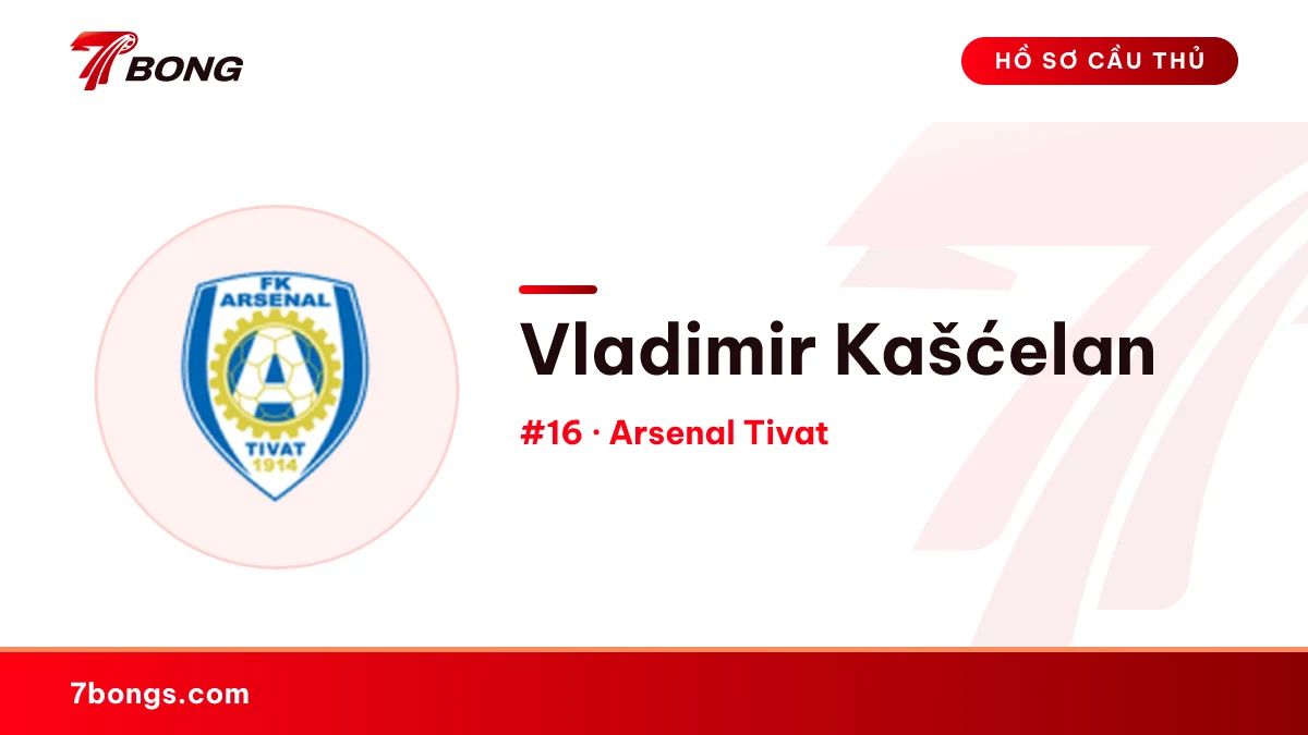 Vladimir Kašćelan — Arsenal Tivat