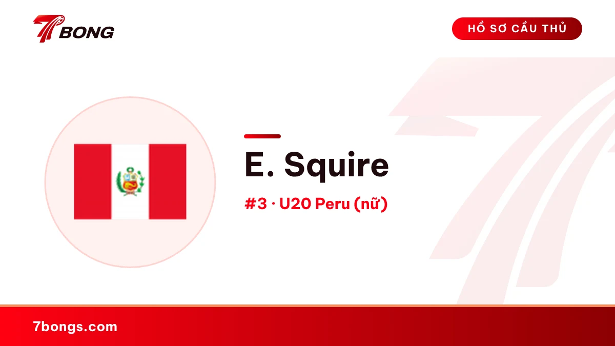 E. Squire — U20 Peru (nữ)