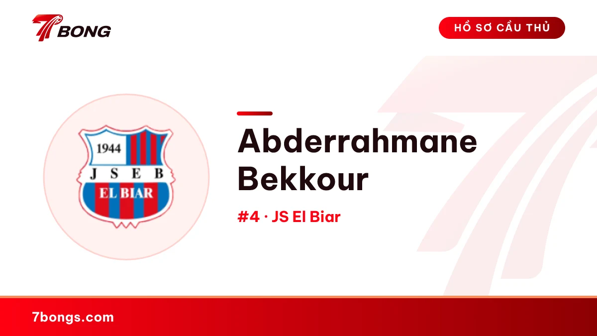 Abderrahmane Bekkour — JS El Biar