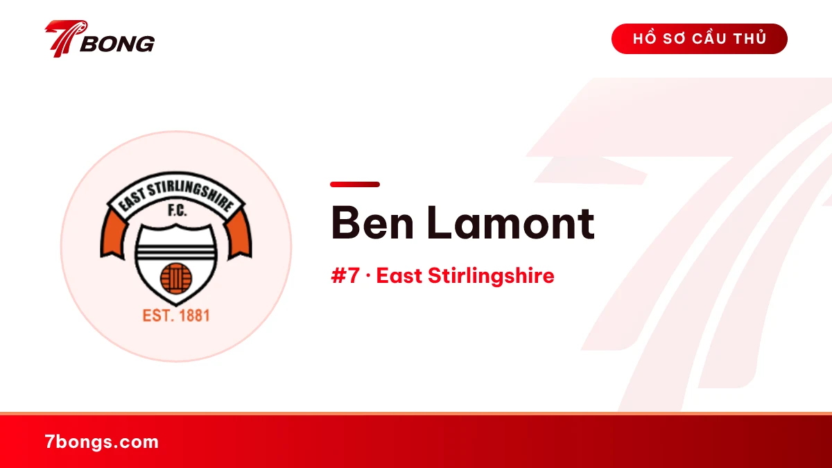 Ben Lamont — East Stirlingshire
