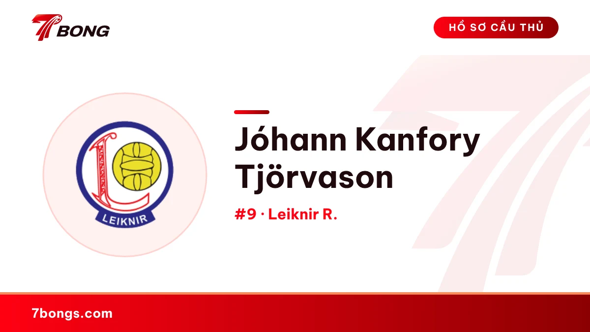 Jóhann Kanfory Tjörvason — Leiknir R.