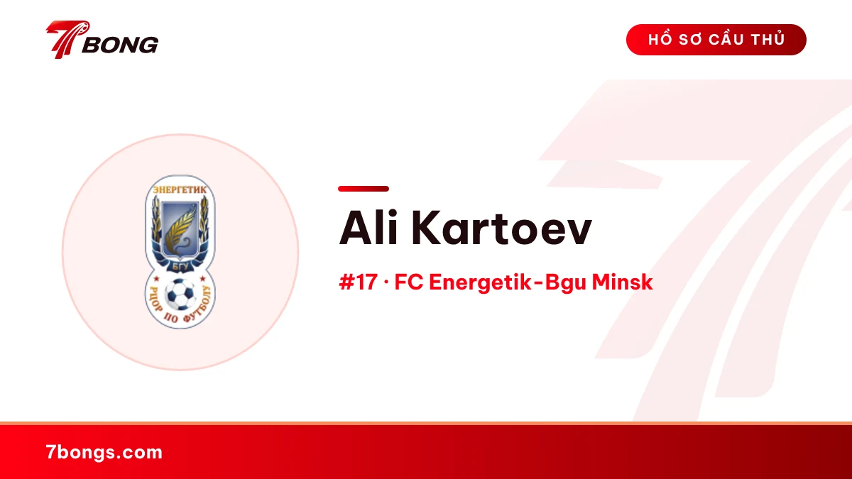 Ali Kartoev — FC Energetik-Bgu Minsk