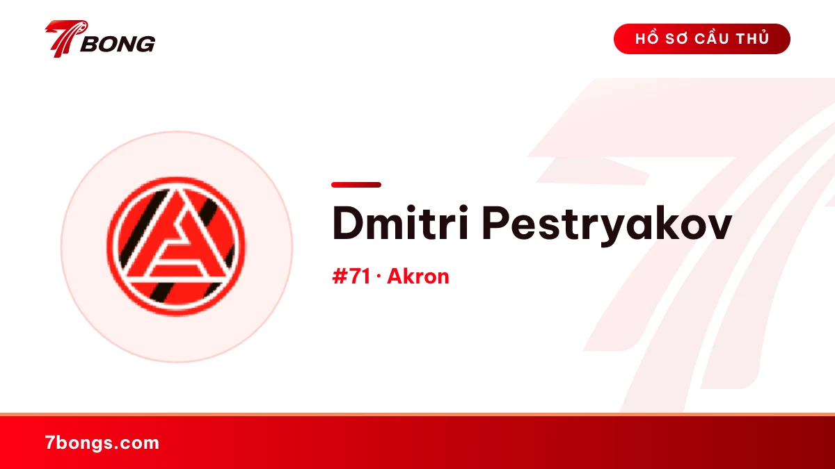 Dmitri Pestryakov — Akron