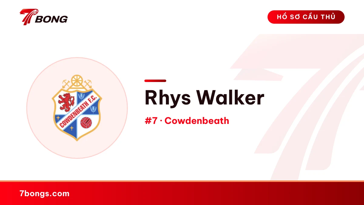 Rhys Walker — Cowdenbeath