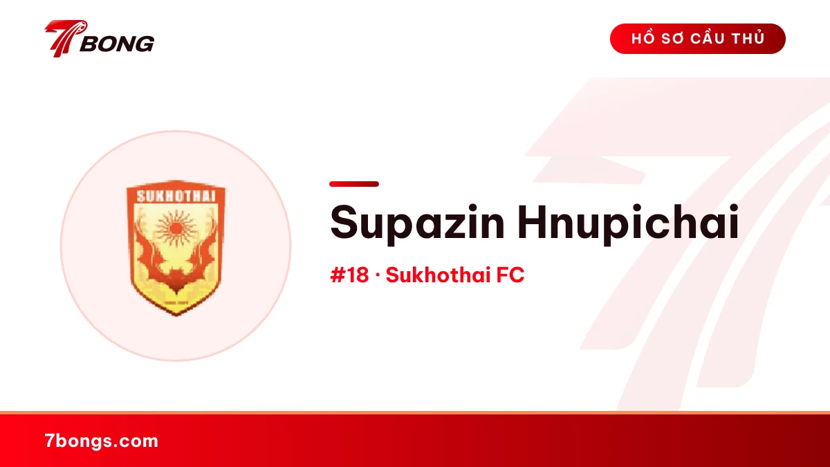Supazin Hnupichai — Sukhothai FC