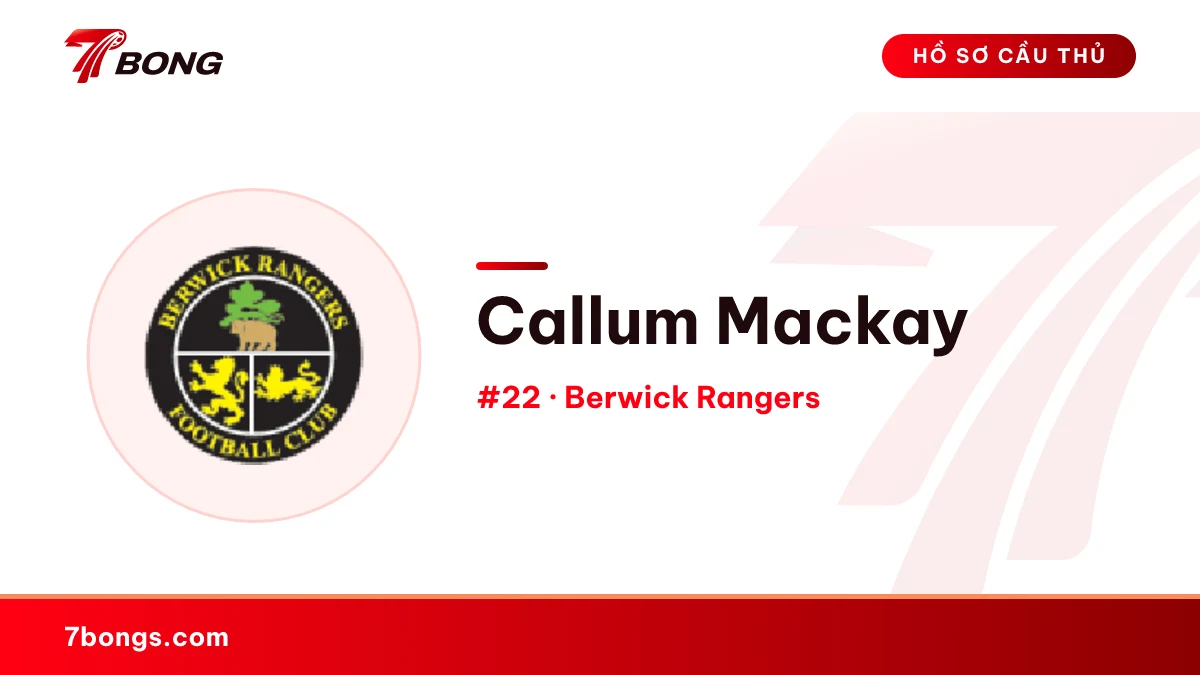 Callum Mackay — Berwick Rangers