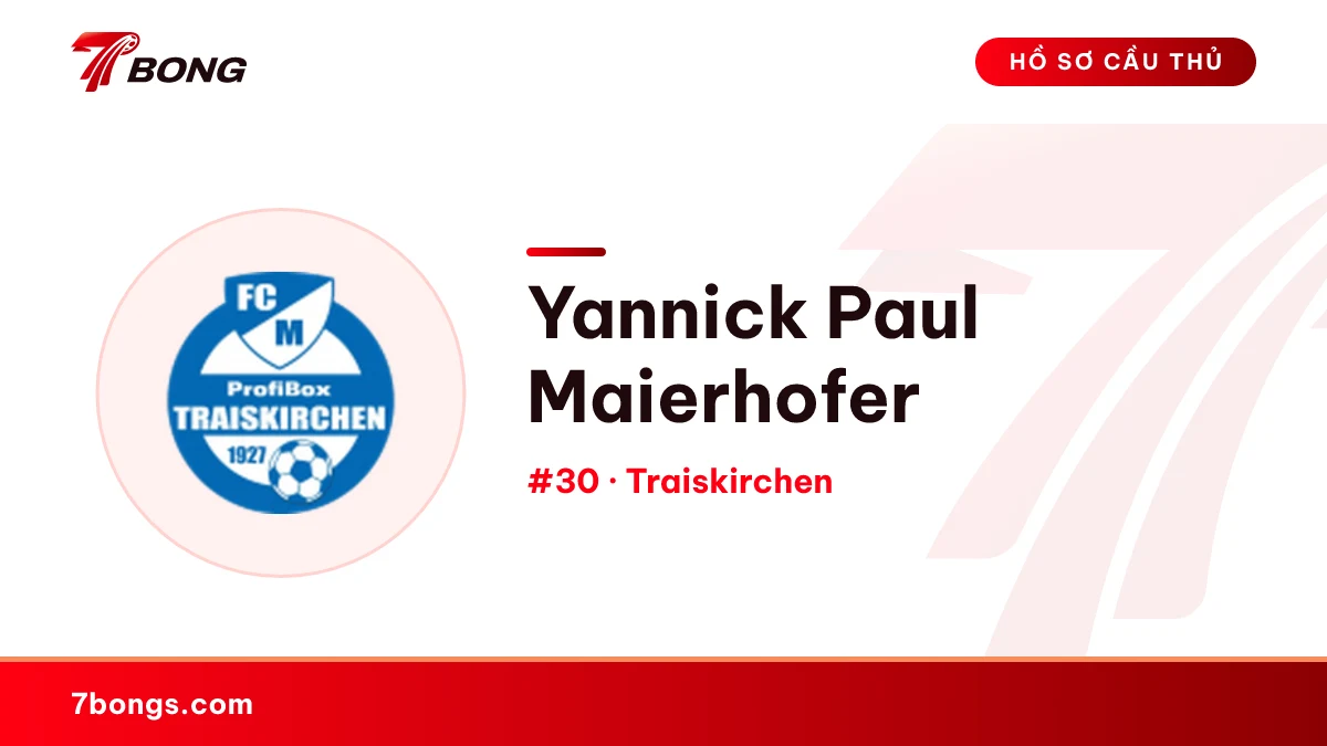 Yannick Paul Maierhofer — Traiskirchen