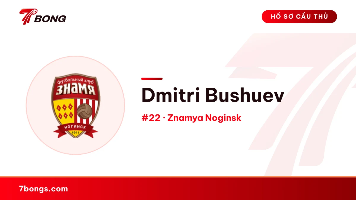 Dmitri Bushuev — Znamya Noginsk