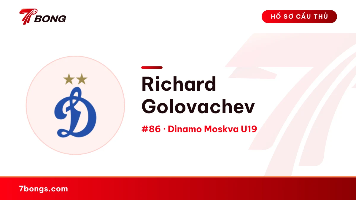 Richard Golovachev — Dinamo Moskva U19