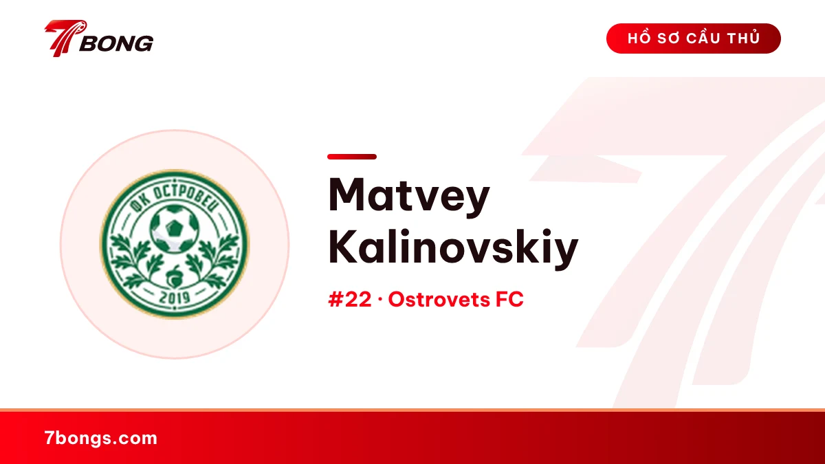 Matvey Kalinovskiy — Ostrovets FC