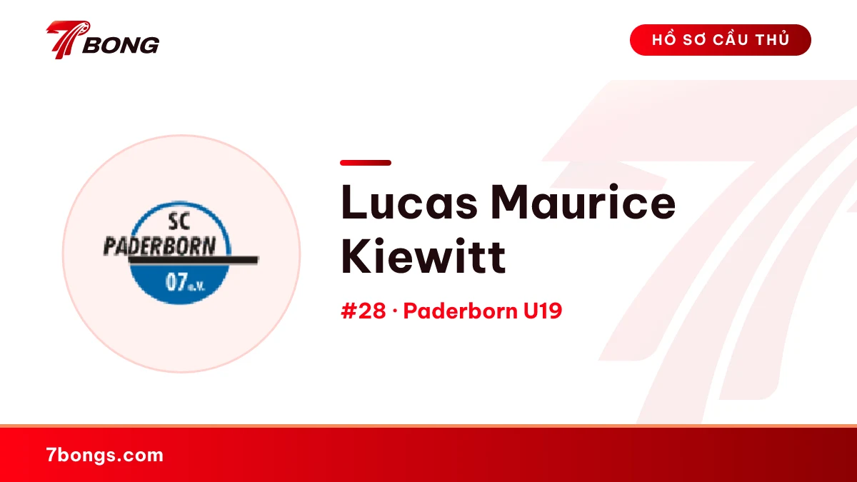 Lucas Maurice Kiewitt — Paderborn U19