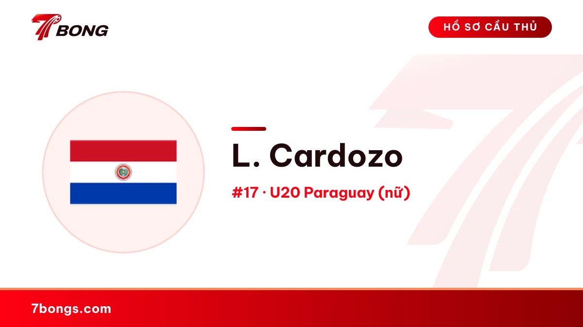L. Cardozo — U20 Paraguay (nữ)