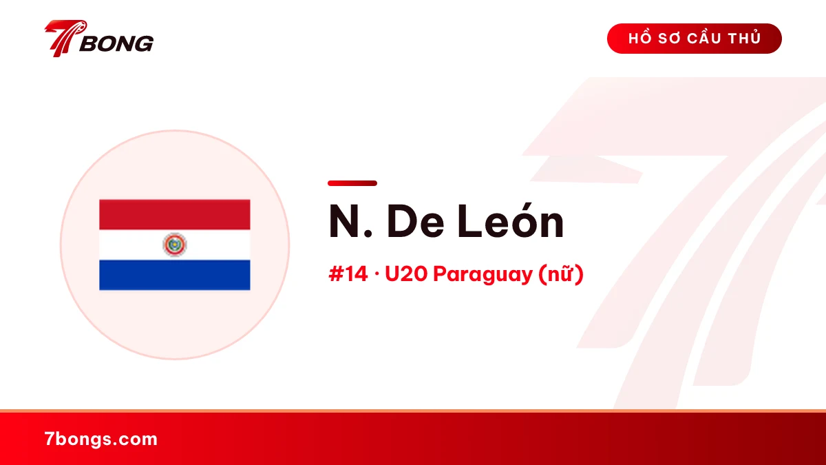 N. De León — U20 Paraguay (nữ)