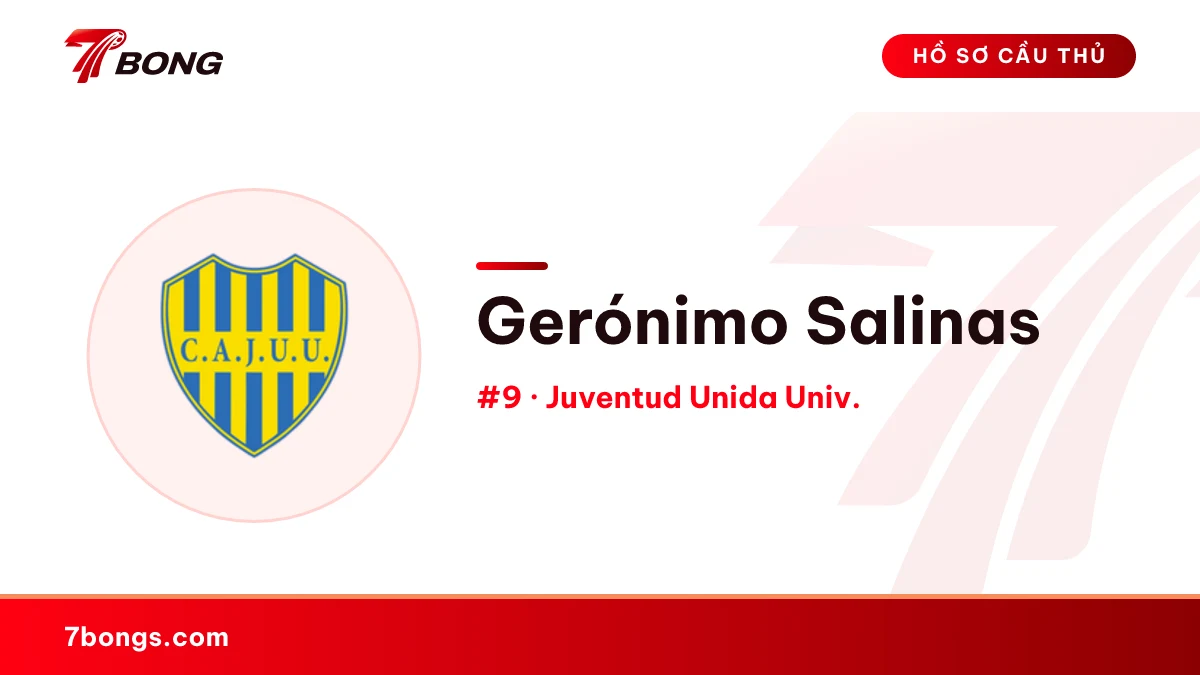 Gerónimo Salinas — Juventud Unida Univ.