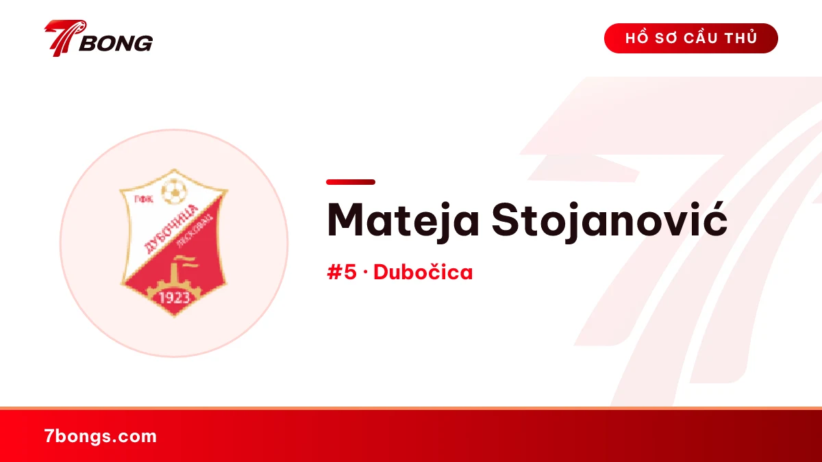 Mateja Stojanović — Dubočica