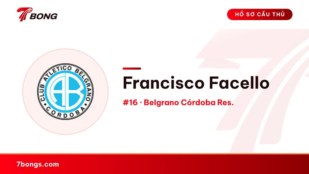 Francisco Facello — Belgrano Córdoba Res.