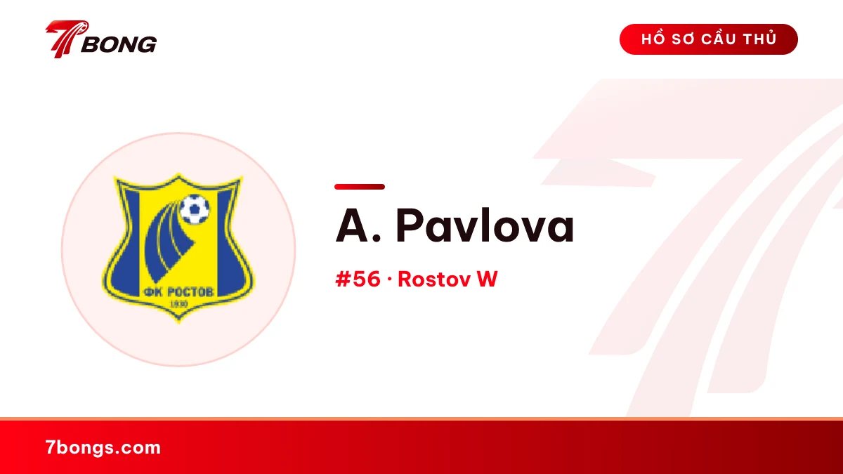 A. Pavlova — Rostov W