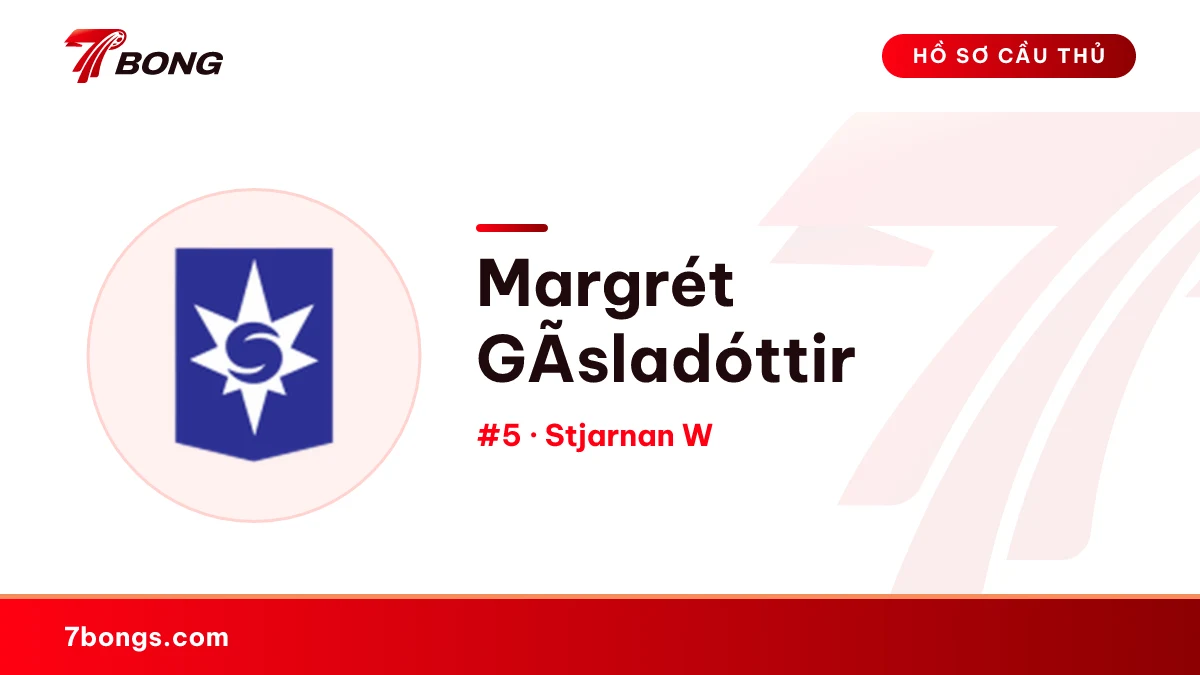 Margrét GÃ­sladóttir — Stjarnan W