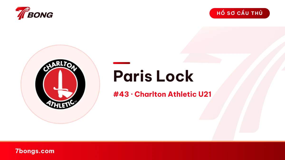 Paris Lock — Charlton Athletic U21