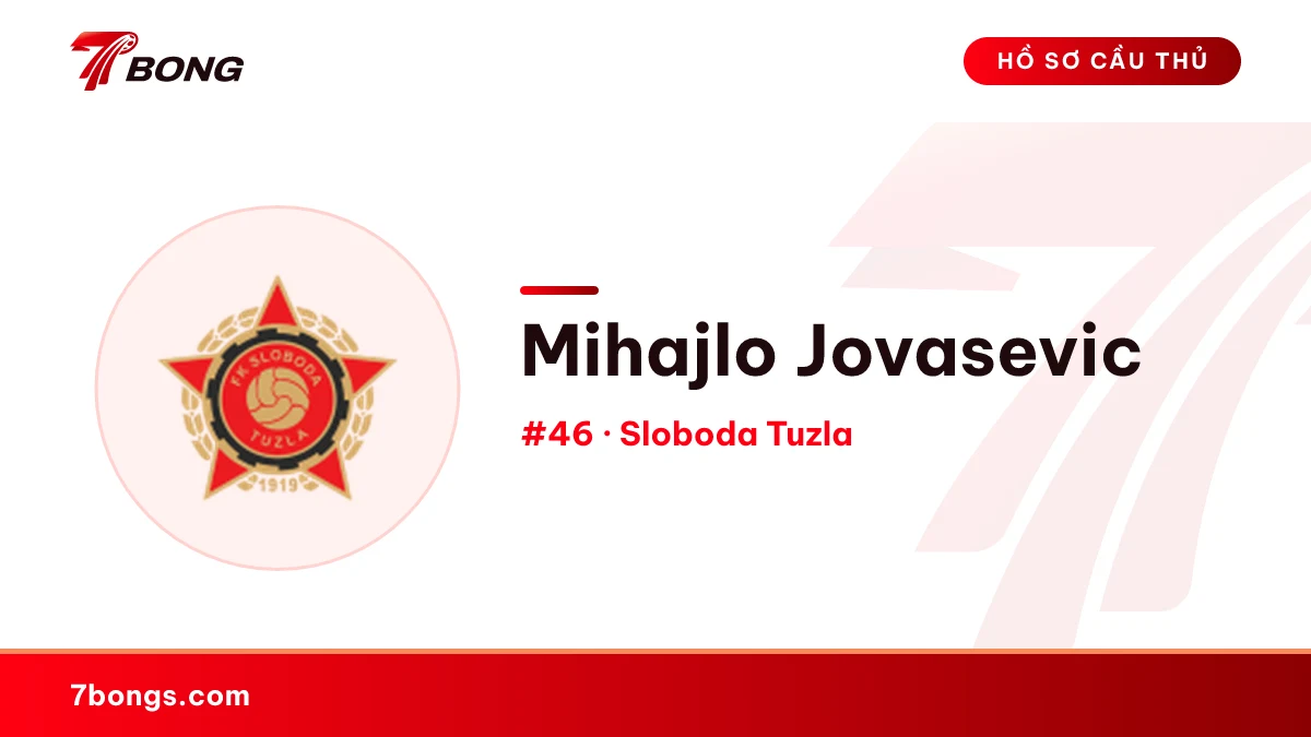 Mihajlo Jovasevic — Sloboda Tuzla