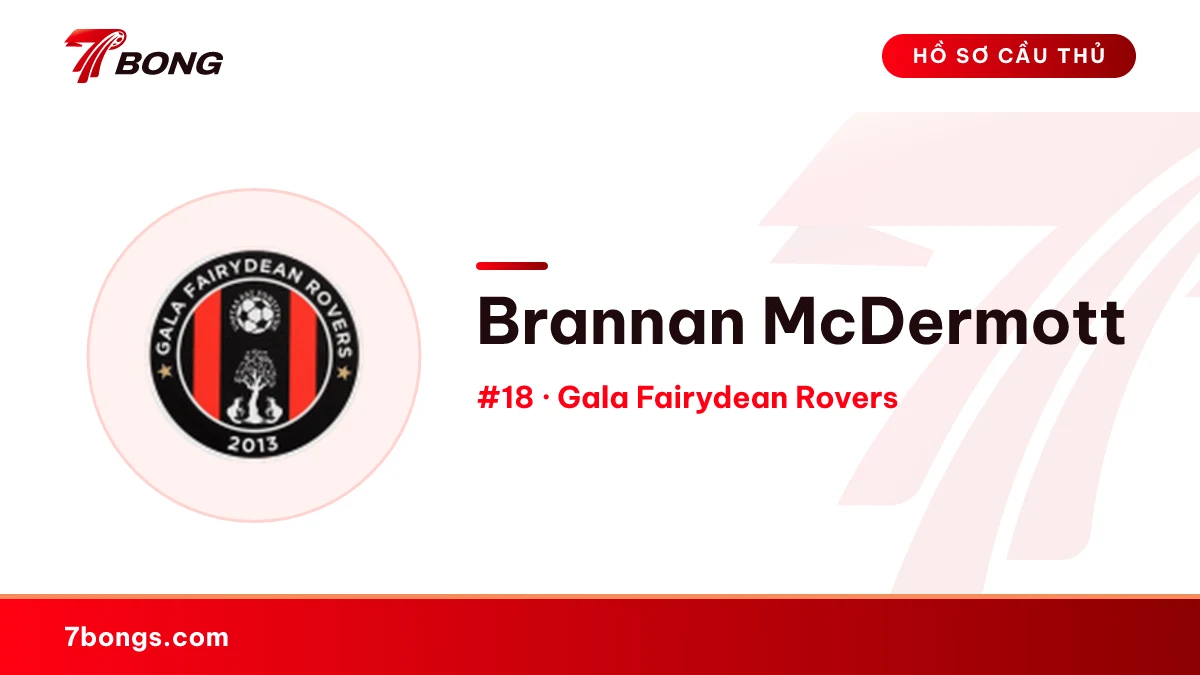 Brannan McDermott — Gala Fairydean Rovers