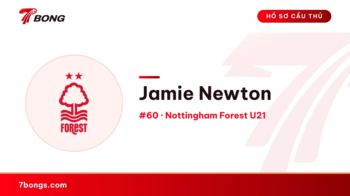 Jamie Newton — Nottingham Forest U21
