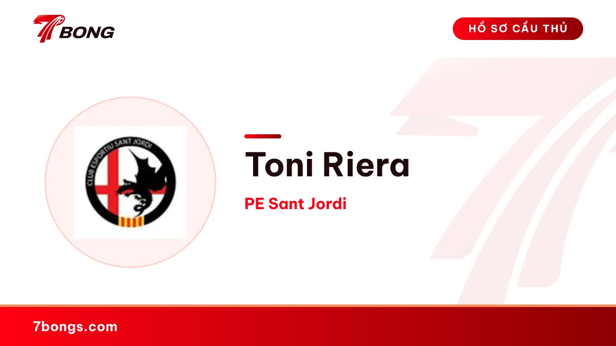 Toni Riera — PE Sant Jordi
