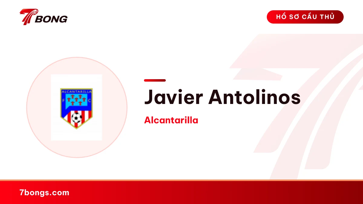 Javier Antolinos — Alcantarilla