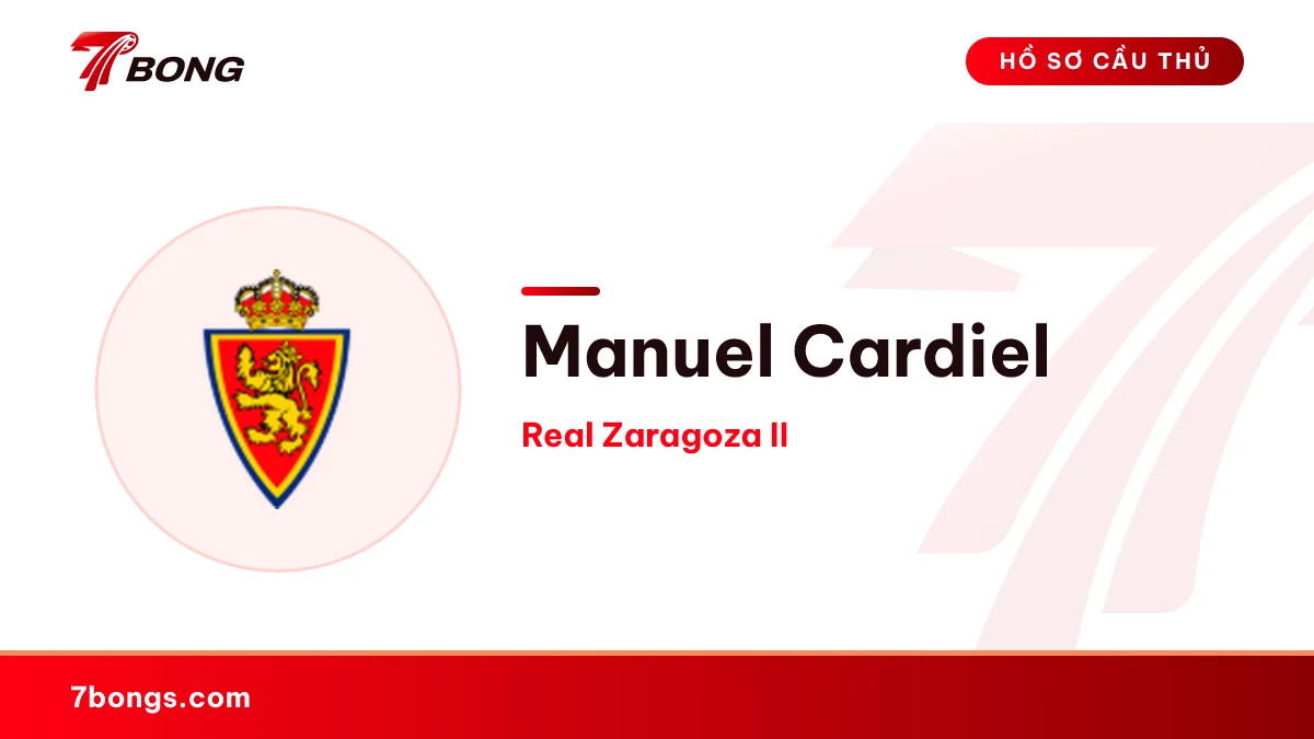 Manuel Cardiel — Real Zaragoza II