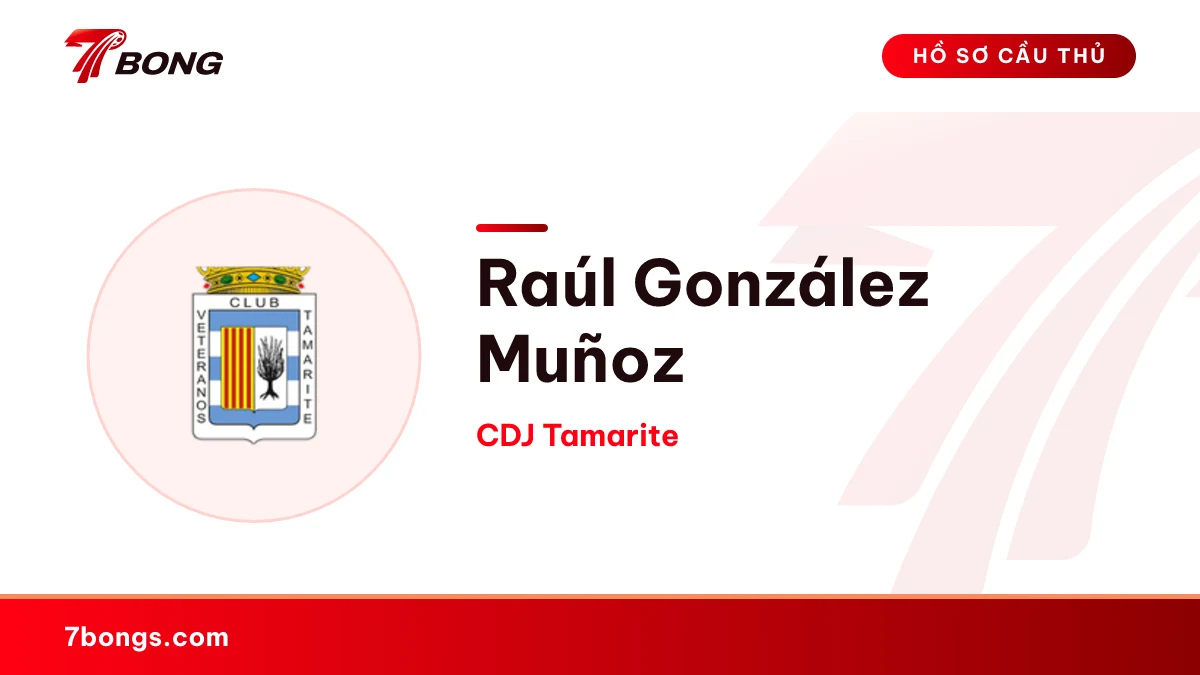 Raúl González Muñoz — CDJ Tamarite