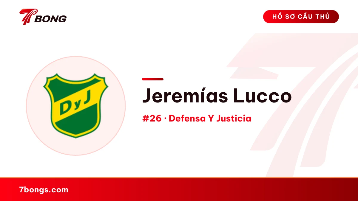 Jeremías Lucco — Defensa Y Justicia