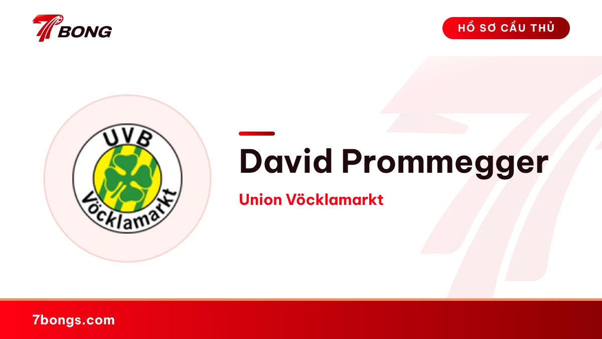 David Prommegger — Union Vöcklamarkt