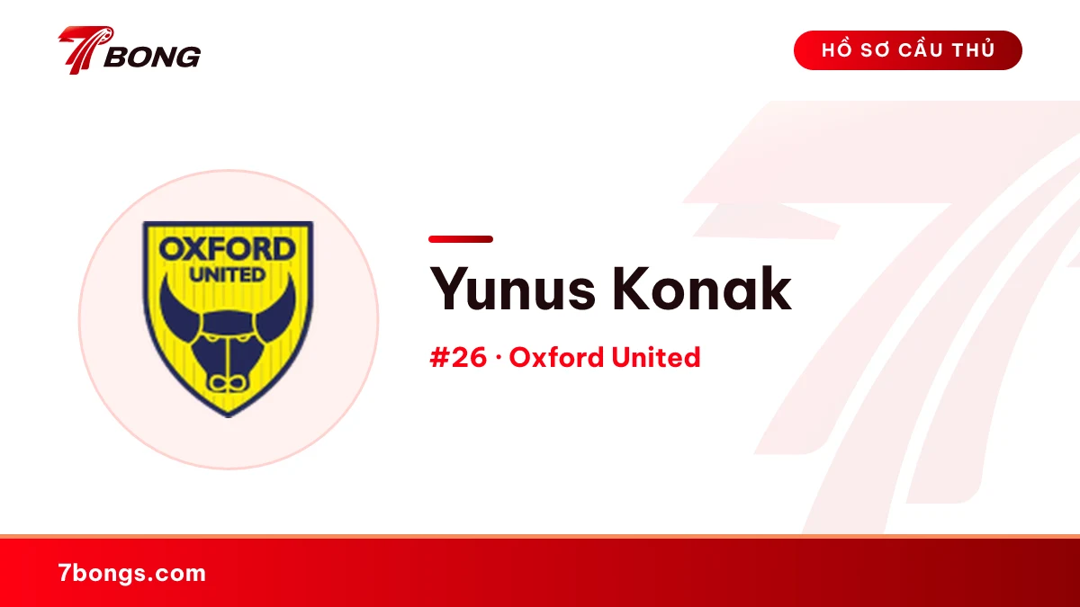 Yunus Konak — Oxford United