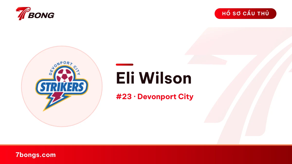 Eli Wilson — Devonport City
