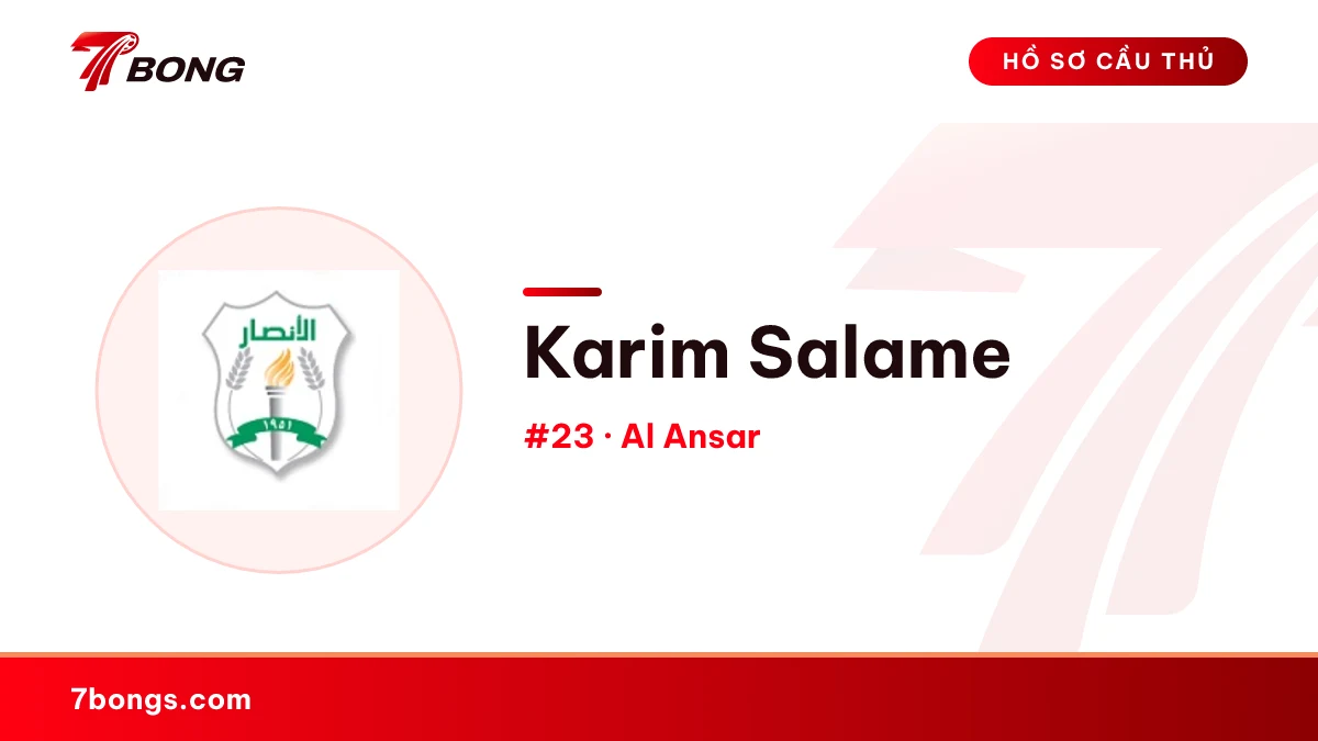 Karim Salame — Al Ansar