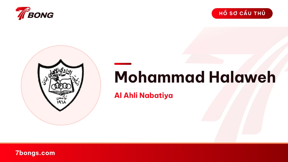 Mohammad Halaweh — Al Ahli Nabatiya