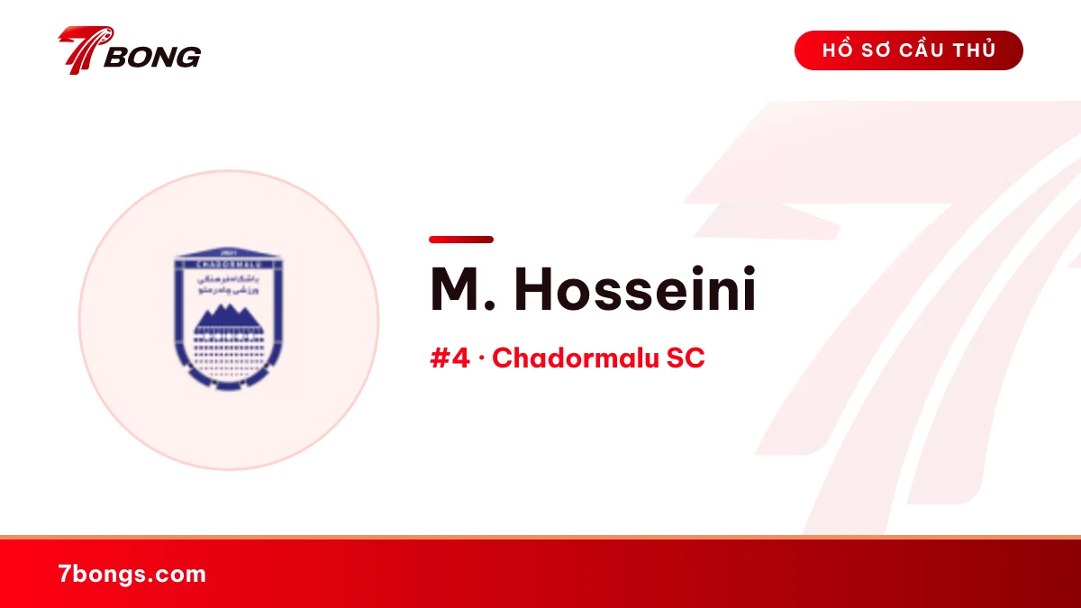 M. Hosseini — Chadormalu SC